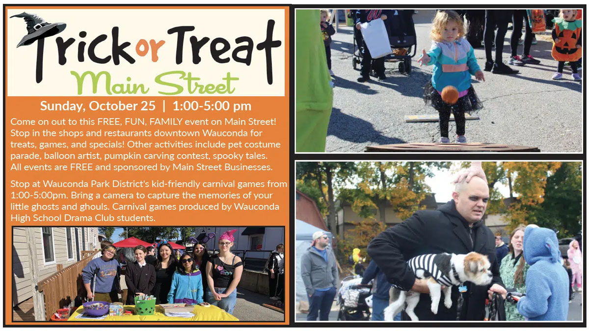 Trick or Treat on Main Street in Wauconda